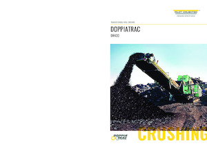 Plantas de reciclaje de escombros Pilot Crushtec DR400 DOUBLE-ROLL