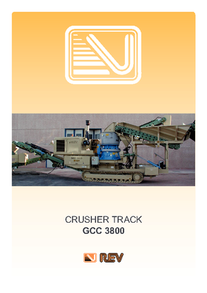 Plantas de reciclaje de escombros REV GCC 3800