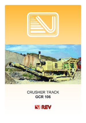 Plantas de reciclaje de escombros REV GCR 106