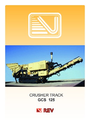 Plantas de reciclaje de escombros REV GCS 125
