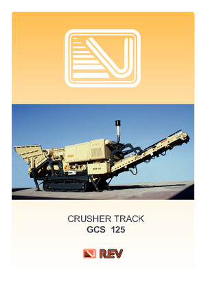 Plantas de reciclaje de escombros REV GCS 125