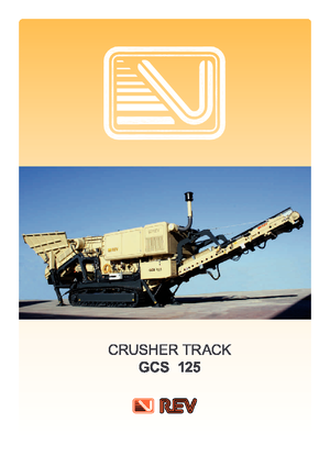 Plantas de reciclaje de escombros REV GCS 125