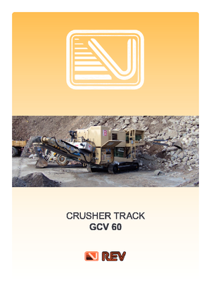 Plantas de reciclaje de escombros REV GCV 60