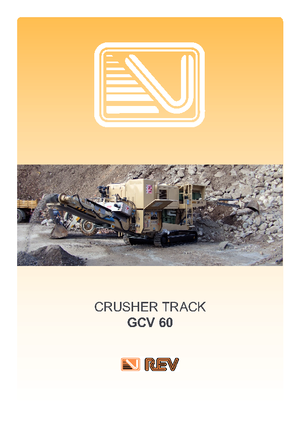 Plantas de reciclaje de escombros REV GCV 60