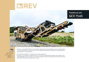 Plantas de reciclaje de escombros REV GCV 75.65