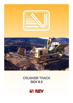 Plantas de reciclaje de escombros REV GCV 8.5 
