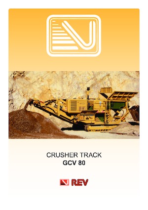 Plantas de reciclaje de escombros REV GCV 80