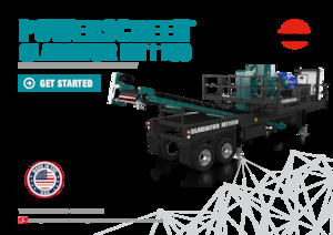 Plantas de reciclaje de escombros Powerscreen Gladiator MT1150