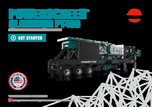 Plantas de reciclaje de escombros Powerscreen Gladiator PT400
