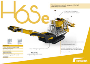 Plantas de reciclaje de escombros Keestrack H6Se