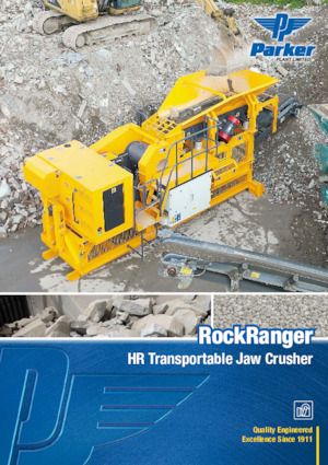 Plantas de reciclaje de escombros Parker HR0750