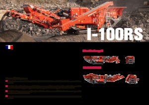 Plantas de reciclaje de escombros Terex-Finlay I 100 RS