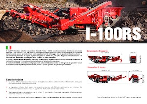 Plantas de reciclaje de escombros Terex-Finlay I 100 RS