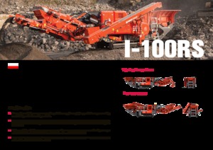 Plantas de reciclaje de escombros Terex-Finlay I 100 RS