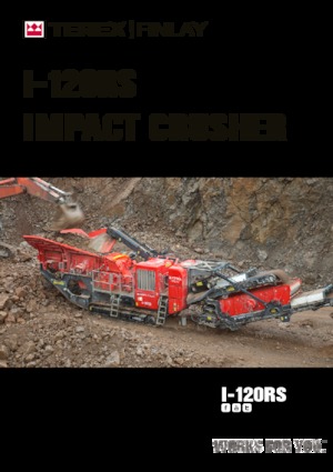 Plantas de reciclaje de escombros Terex-Finlay I 120 RS