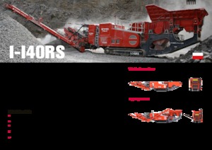 Plantas de reciclaje de escombros Terex-Finlay I 140 RS