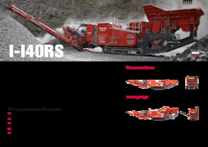 Plantas de reciclaje de escombros Terex-Finlay I 140 RS