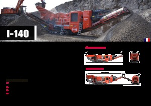Plantas de reciclaje de escombros Terex-Finlay I 140
