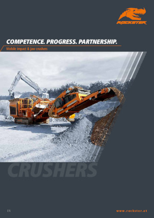 Plantas de reciclaje de escombros Rockster I1300rev