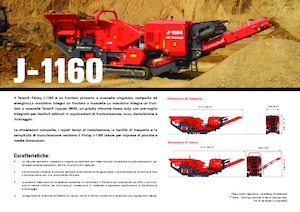 Plantas de reciclaje de escombros Terex-Finlay J 1160