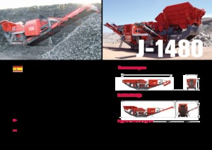Plantas de reciclaje de escombros Terex-Finlay J 1480