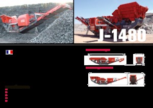 Plantas de reciclaje de escombros Terex-Finlay J 1480