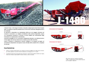 Plantas de reciclaje de escombros Terex-Finlay J 1480