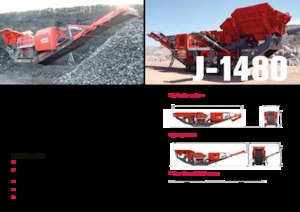 Plantas de reciclaje de escombros Terex-Finlay J 1480