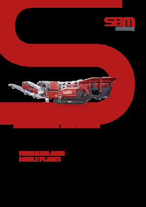 Plantas de reciclaje de escombros SBM JAWMAX® 500