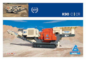 Plantas de reciclaje de escombros Gasparin K 90C