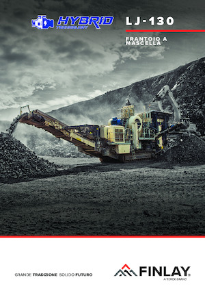 Plantas de reciclaje de escombros Finlay LJ-130 Hybrid 