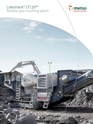 Plantas de reciclaje de escombros Metso Lokotrack LT 120