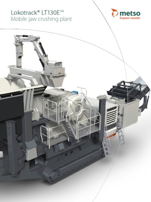 Plantas de reciclaje de escombros Metso Lokotrack LT 130 E