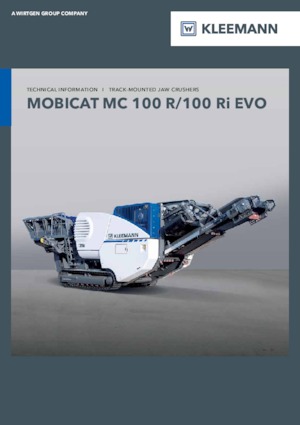 Plantas de reciclaje de escombros Kleemann MC 100 R EVO