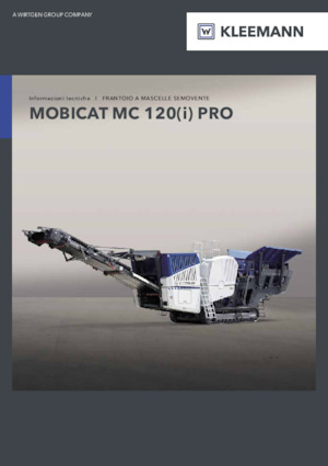 Plantas de reciclaje de escombros Kleemann MC 120(i) PRO