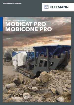 Plantas de reciclaje de escombros Kleemann MC 120 PRO