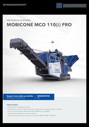 Plantas de reciclaje de escombros Kleemann MCO 110 PRO