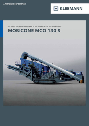 Plantas de reciclaje de escombros Kleemann MCO 130 S PRO