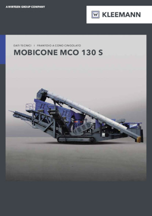 Plantas de reciclaje de escombros Kleemann MCO 130 S PRO