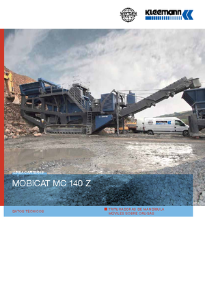 Plantas de reciclaje de escombros Kleemann MC 140 Z