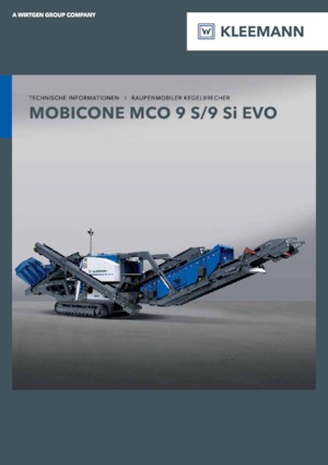 Plantas de reciclaje de escombros Kleemann MCO 9 S