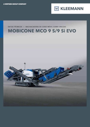 Plantas de reciclaje de escombros Kleemann MCO 9 S