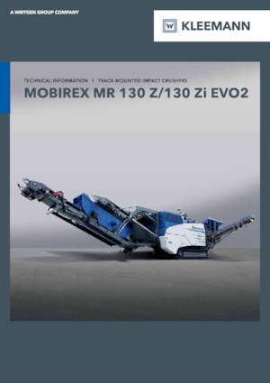 Plantas de reciclaje de escombros Kleemann MR 130 Zi EVO2