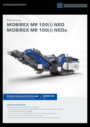 Plantas de reciclaje de escombros Kleemann MR 100i NEO