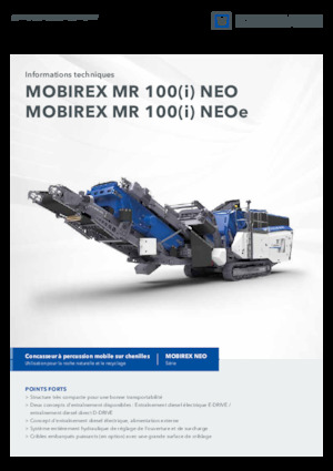 Plantas de reciclaje de escombros Kleemann MR 100i NEO