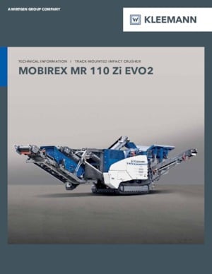 Plantas de reciclaje de escombros Kleemann MR 110 Zi EVO2