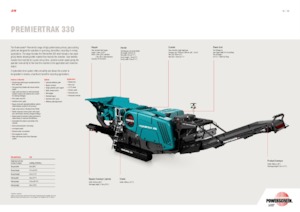 Plantas de reciclaje de escombros Powerscreen Premiertrak 330