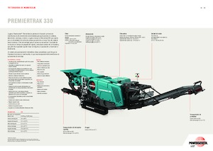 Plantas de reciclaje de escombros Powerscreen Premiertrak 330