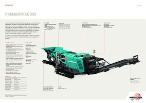 Plantas de reciclaje de escombros Powerscreen Premiertrak 330