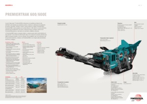 Plantas de reciclaje de escombros Powerscreen PREMIERTRAK 600E
